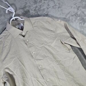 Banana‎ Republic Slim Fit Dress Shirt Textured Button Down Shirt Large